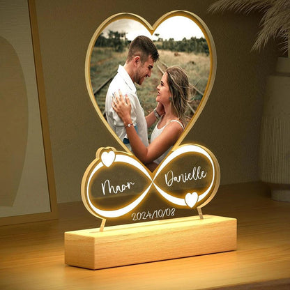 Forever Love Laser Plaque – Custom Anniversary Gift for Couples 2025